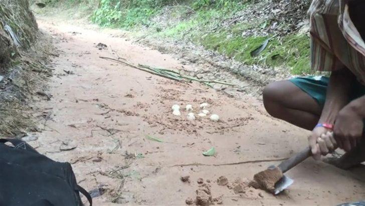 Eski lastikle öyle bir şey avladı ki! G3