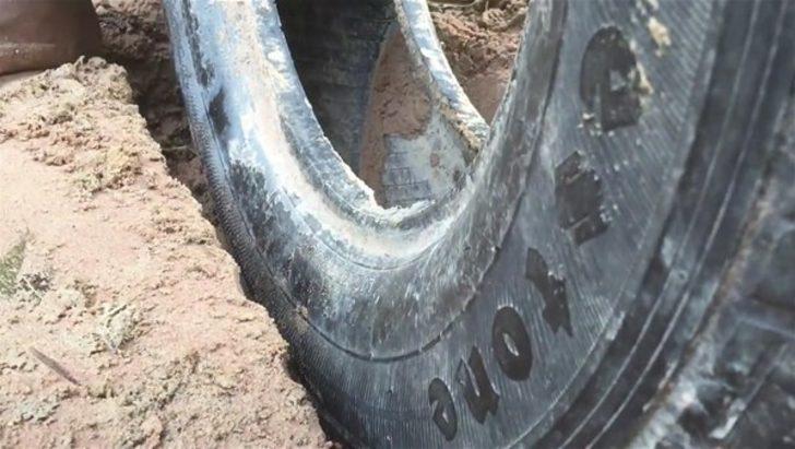 Eski lastikle öyle bir şey avladı ki! G5