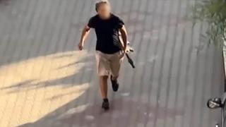 Sokak ortasında pompalı tüfekle dehşet saçan şahıs yakalandı