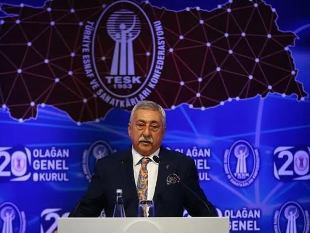 TESK Başkanı Paland&ouml;ken: "Enflasyonla m&uuml;cadelede kalıcı sonu&ccedil; alınması i&ccedil;in acilen eşel mobil sistemine ge&ccedil;ilmeli"