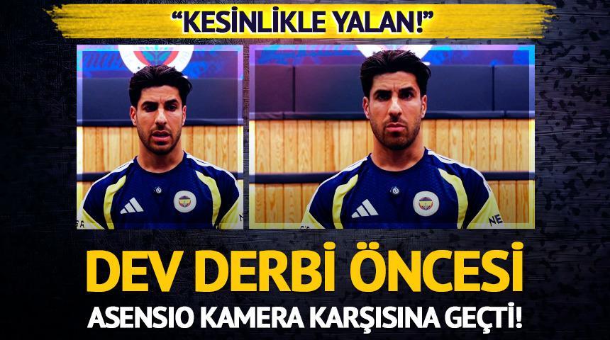 Beşiktaş derbisi &ouml;ncesi Asensio kamera karşısına ge&ccedil;ti! "Hepsi yalan, huzurumuzu bozmak isteyenler var"