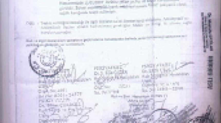 Sahte &ouml;z&uuml;rl&uuml; raporu d&uuml;zenlediler...