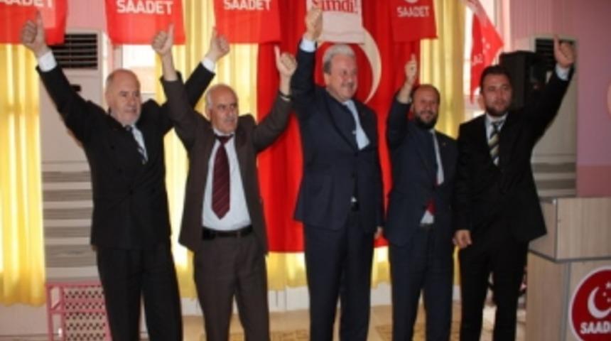Saadet Partisi, adaylarını tanıttı
