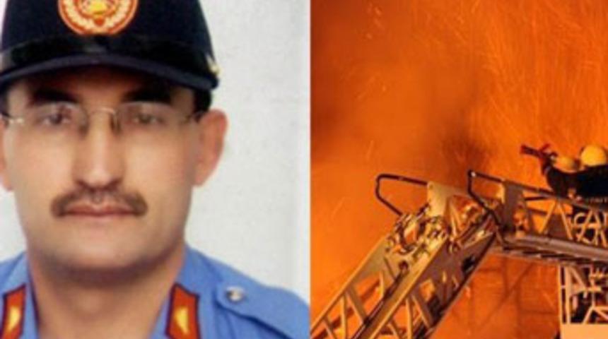 Yangını s&ouml;nd&uuml;r&uuml;rken kalp krizi ge&ccedil;irdi