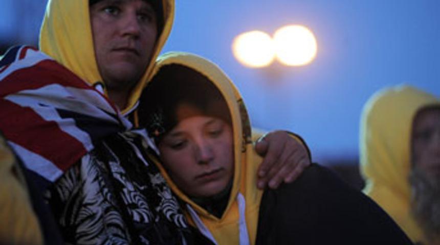 96. kez "şafak ayini" d&uuml;zenlendi