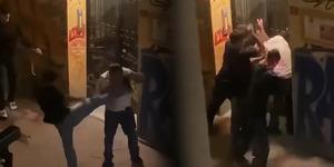 4 &ccedil;ocuk Cihangir&rsquo;de 38 yaşındaki adama dehşeti yaşattı! Feci şekilde d&ouml;v&uuml;p gasp ettiler