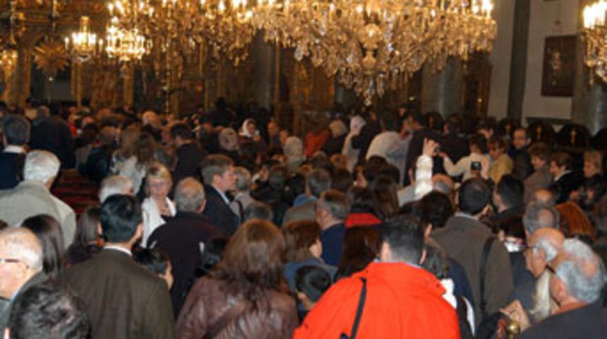 Patrikhane'de paskalya ayini yapıldı