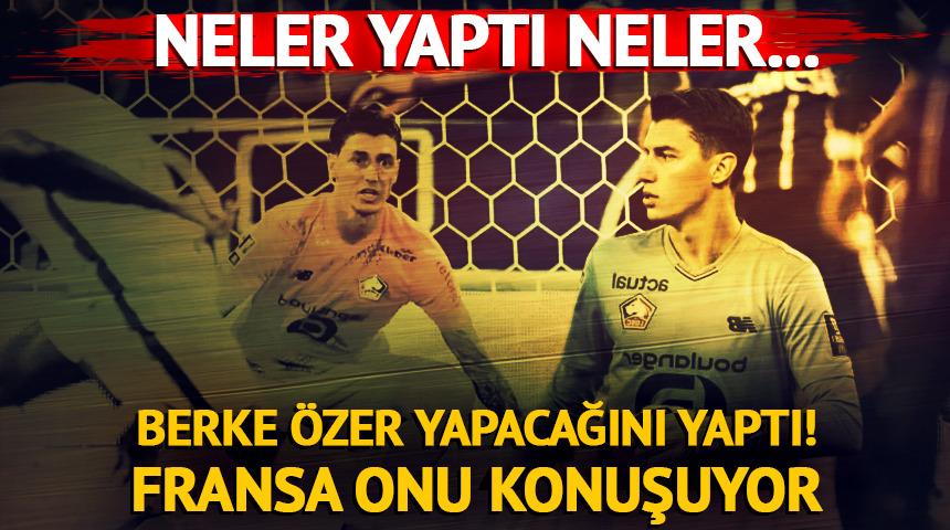 T&uuml;m Fransa onu konuşuyor! Berke &Ouml;zer lige damga vurdu: Neler yaptı neler!
