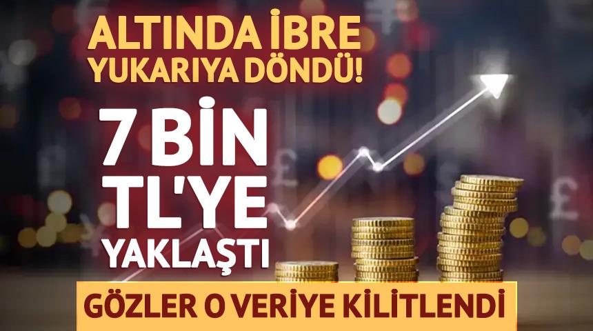 Altında ibre yukarıya d&ouml;nd&uuml;! Gram altında y&uuml;kseliş