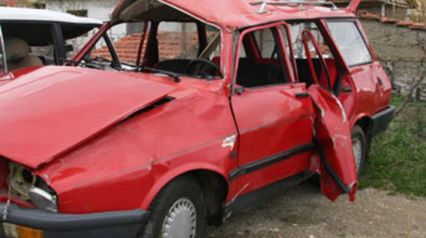 Sungurlu'da trafik kazası: 2'si ağır 5 yaralı