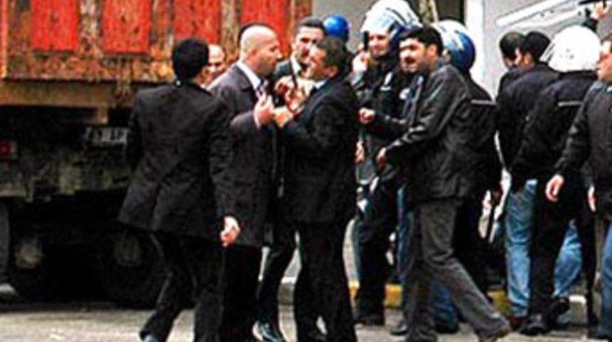 Muş'ta miting sonrası olay