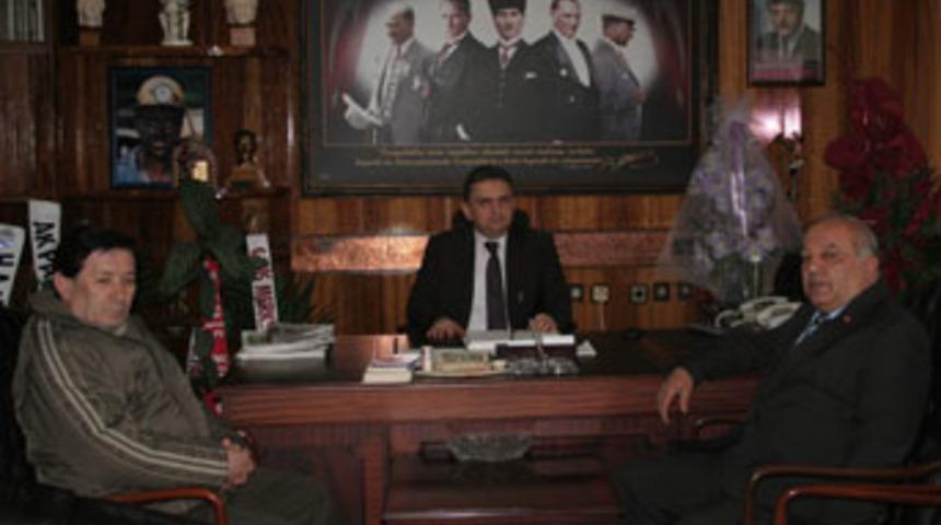 Şehit aileleri derneği'nden Alabaş'a ziyaret