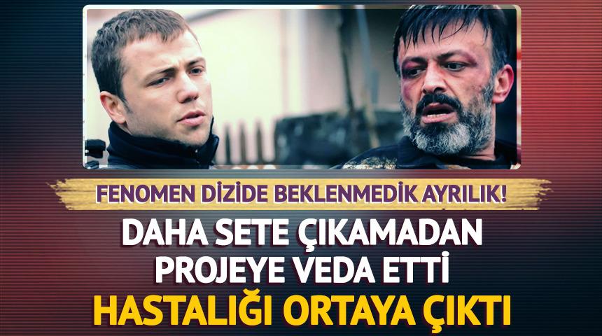 Fenomen dizide beklenmedik ayrılık! Sete &ccedil;ıkmadan veda etti