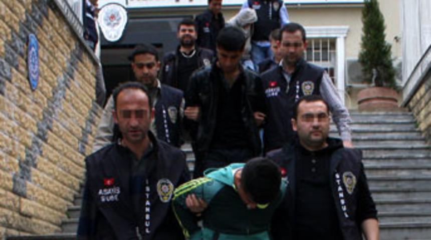 Hırsızlar piknik yaparken yakalandı