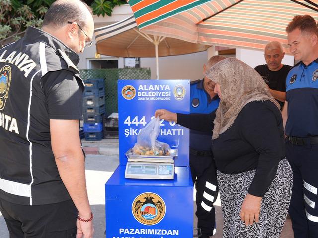 Alanya'da 'g&uuml;ven terazisi' uygulaması başlatıldı
