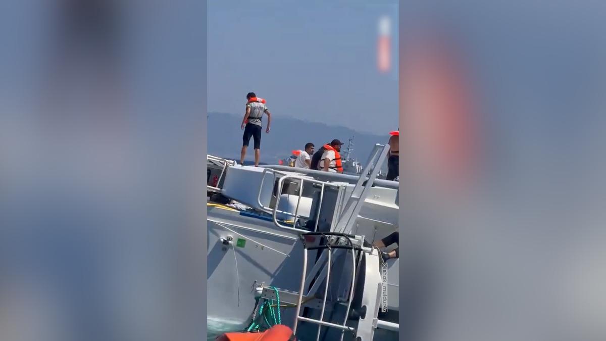 Girne deki faciada can pazarı! Geminin son anları görüntülendi: Ölü sayısı 12 ye yükseldi 6