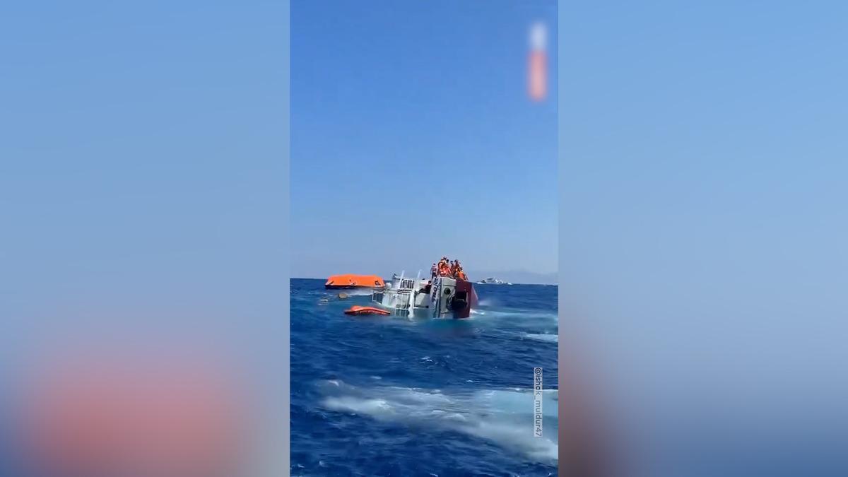 Girne deki faciada can pazarı! Geminin son anları görüntülendi: Ölü sayısı 12 ye yükseldi 7