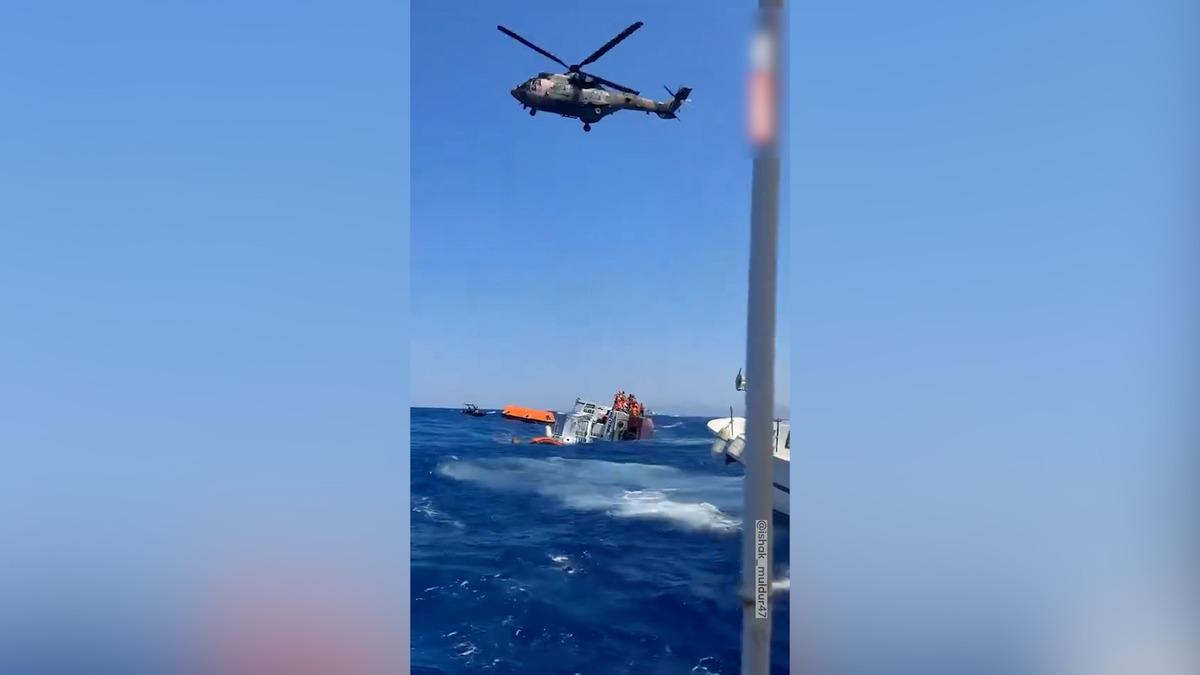 Girne deki faciada can pazarı! Geminin son anları görüntülendi: Ölü sayısı 12 ye yükseldi 8