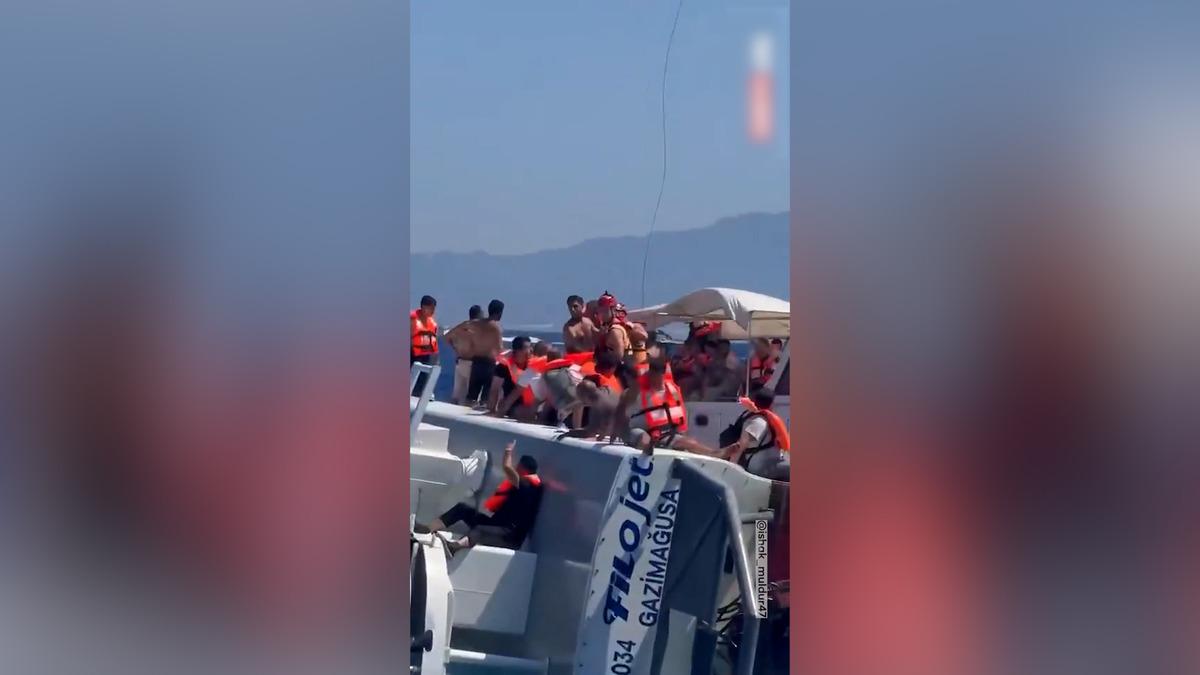 Girne deki faciada can pazarı! Geminin son anları görüntülendi: Ölü sayısı 12 ye yükseldi 3