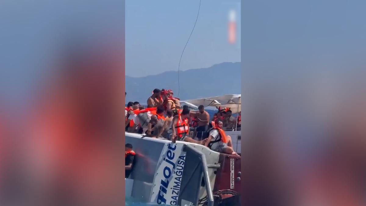 Girne deki faciada can pazarı! Geminin son anları görüntülendi: Ölü sayısı 12 ye yükseldi 4