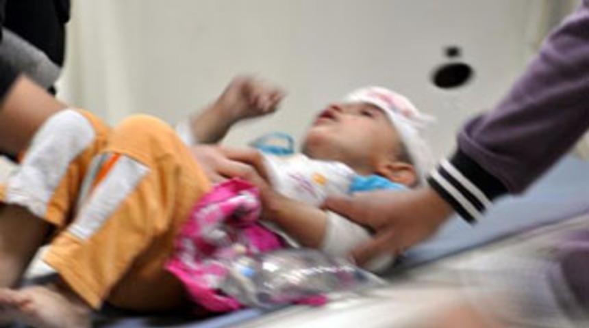 Nusaybin'de protesto: 1'i bebek 4 yaralı