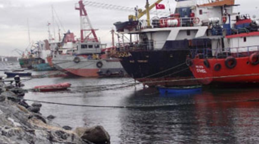 Pendikliler, sahiledeki gemilerden rahatsız