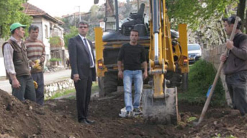 Bucak’ta kanalizasyon ve içme suyu