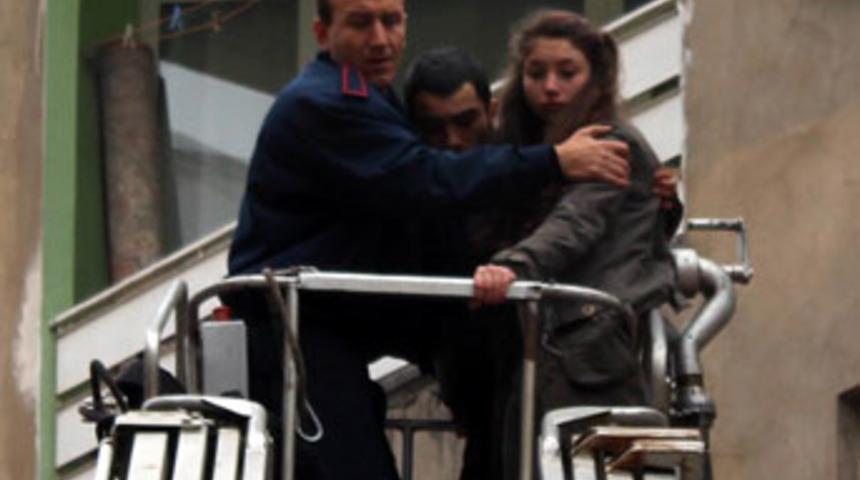 Yangında can pazarı