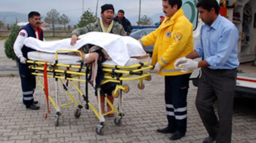 Mermer ocağında iş kazası: 1 &ouml;l&uuml;