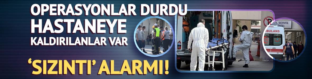Mersin limanında kimyasal sızıntı! Hastaneye kaldırılanlar var