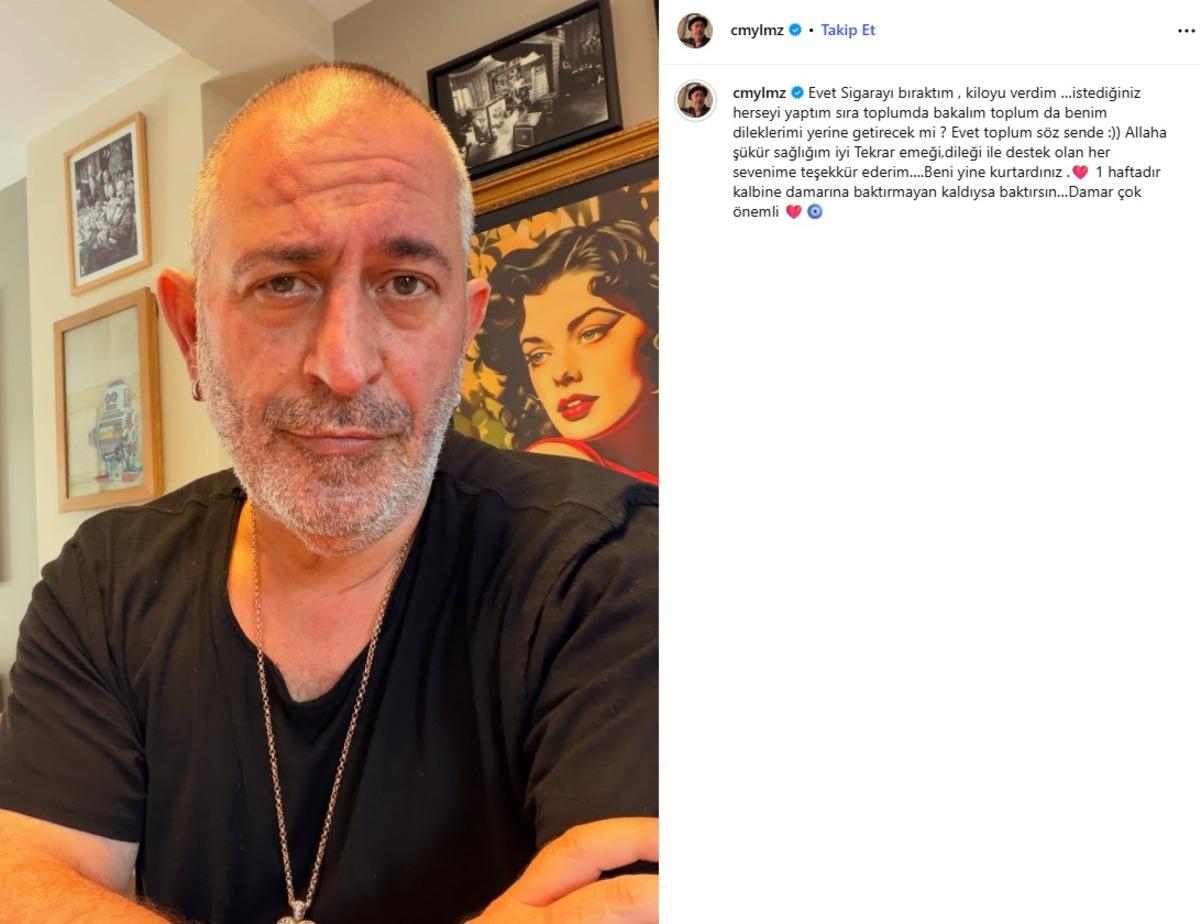 Cem Yılmaz kararını sosyal medyadan duyurdu: Tavsiyelere uyup hemen bıraktı 1