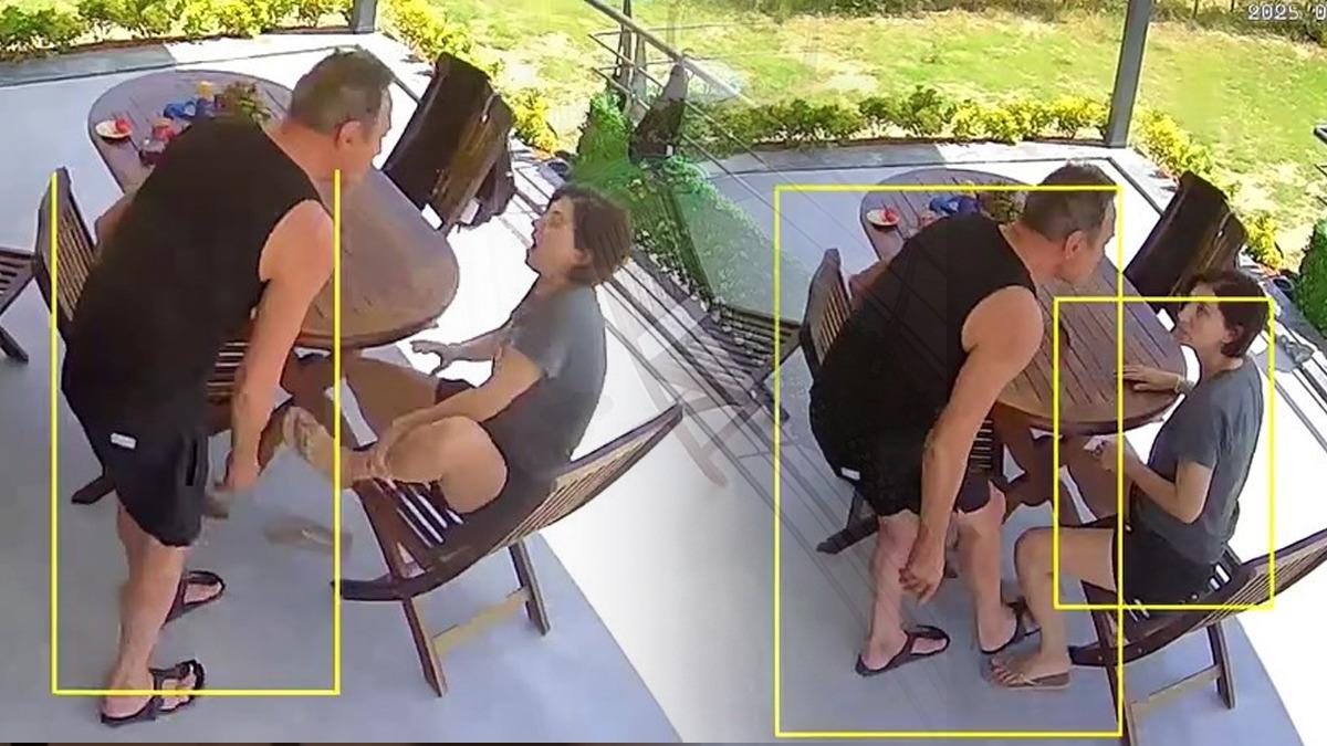 CHP li Berhan Şimşek hakkında olay yaratan g&ouml;r&uuml;nt&uuml;ler! Kadına şiddet kamerada 1