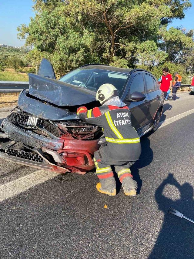 Aydın’da trafik kazası: 2 yaralı 3