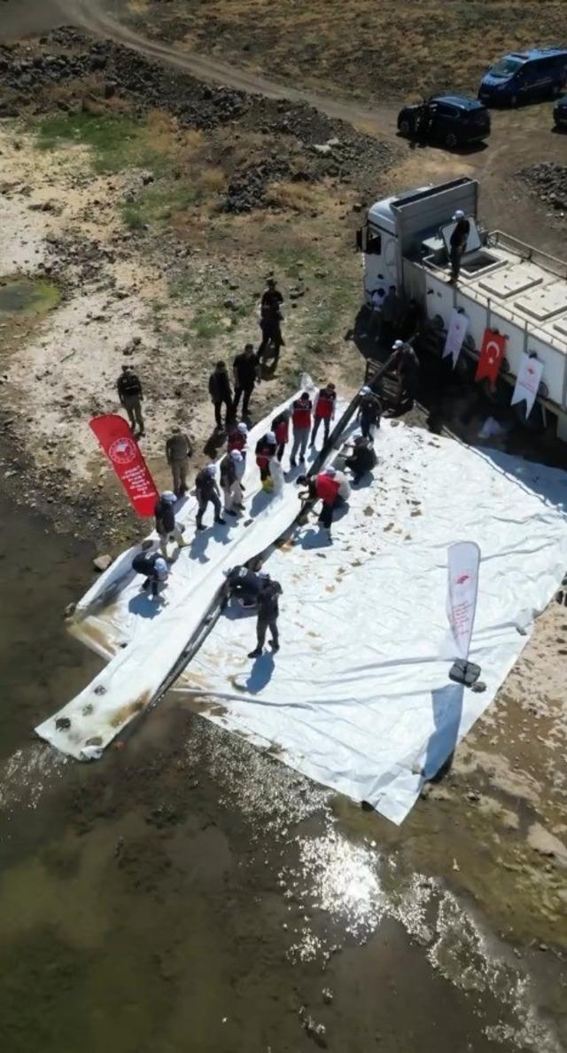 Kilis’teki göletlere 600 bin adet yavru balık bırakıldı 4