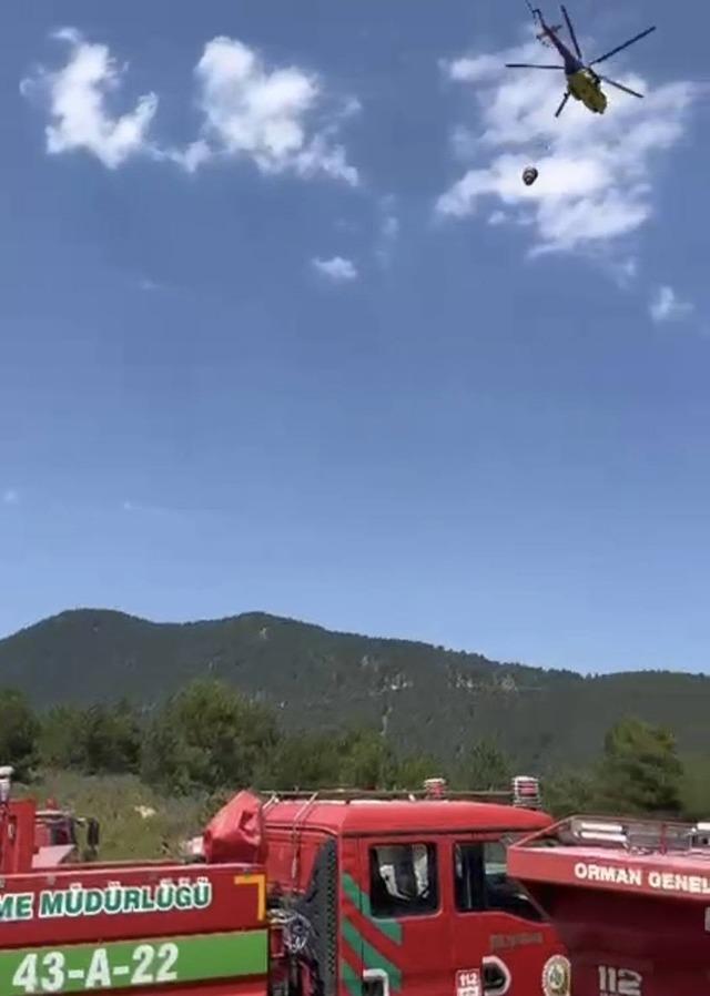 Emet&rsquo;te &ccedil;ıkan orman yangınında 2 hektar alan zarar g&ouml;rd&uuml; 3