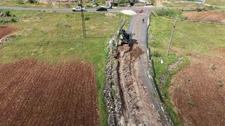 Mardin’de bir mahallede daha atık su döşeme çalışmalarını tamamladı
