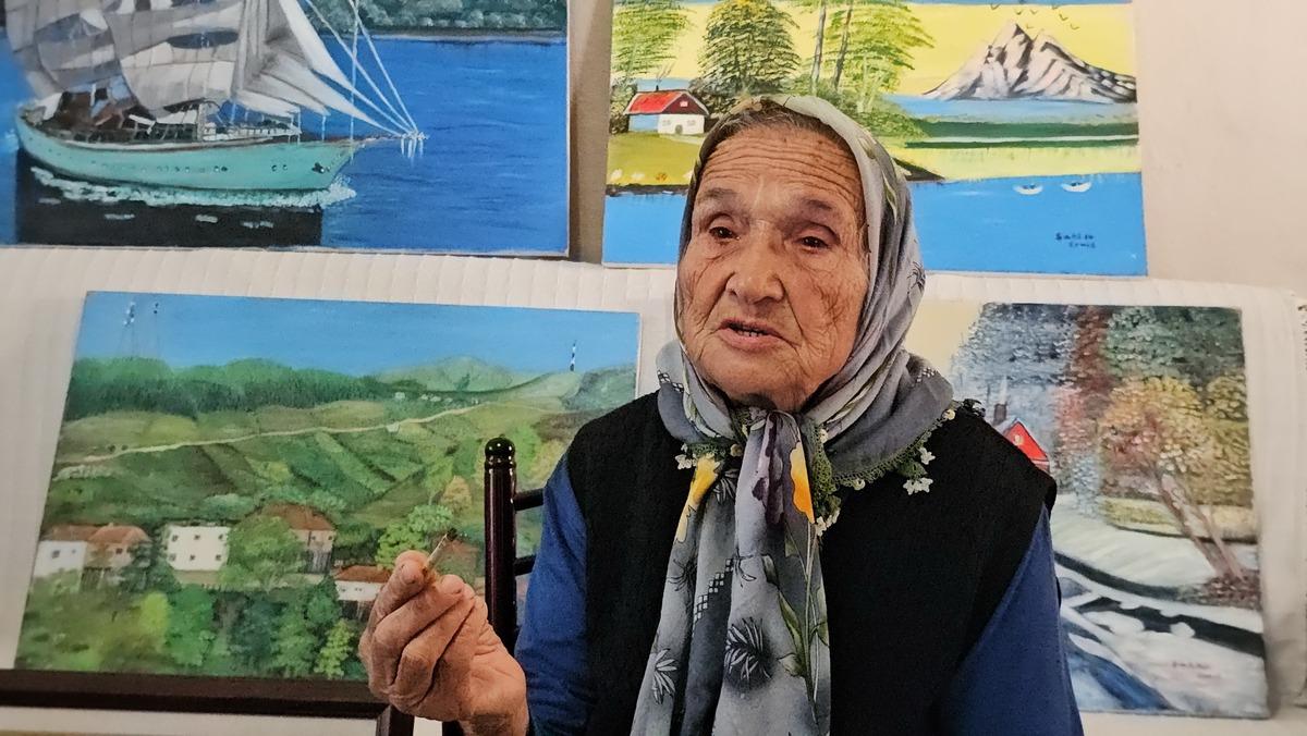 81 yaşında kendi kendine ressam oldu! 15 Eylül’de eserlerini sergileyecek 1