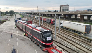 Bozankaya'nın Samsun i&ccedil;in &uuml;rettiği yeni nesil tramvaylar sefere &ccedil;ıktı