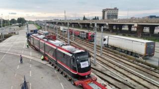 Bozankaya'nın Samsun için ürettiği yeni nesil tramvaylar sefere çıktı