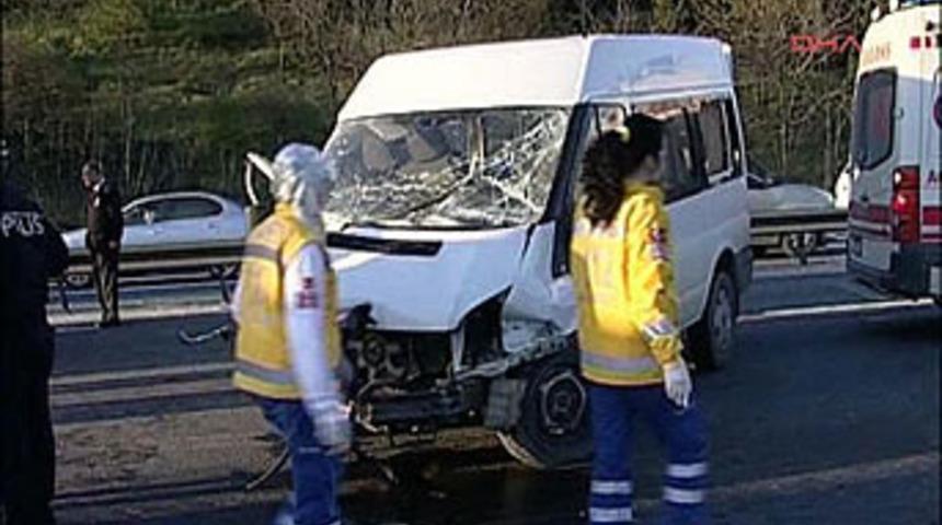 FSM'deki kaza, trafiği fel&ccedil; etti