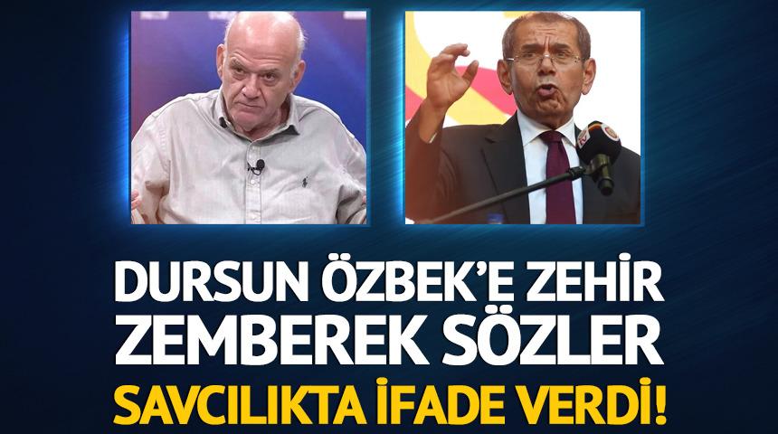 Ahmet &Ccedil;akar'dan Dursun &Ouml;zbek'e zehir zemberek s&ouml;zler: "Utanması gereken ben değilim!"