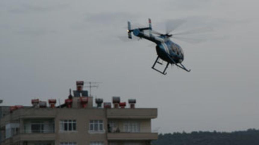 Hava destekli uyuşturucu operasyonu