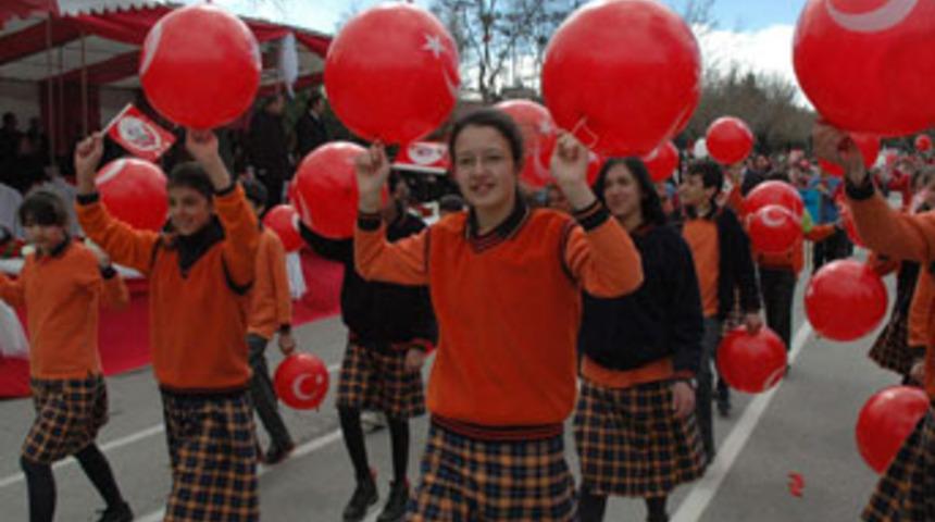 Erzurum’da 23 Nisan coşkusu