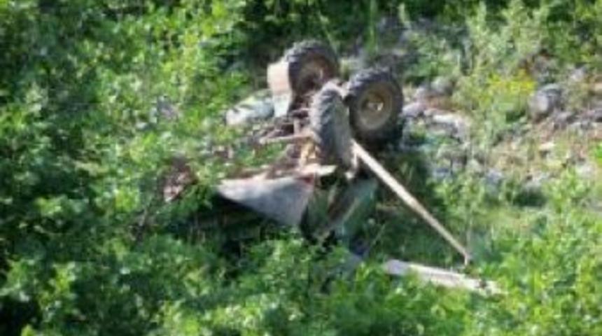 Pat pat dereye u&ccedil;tu 5 yaralı