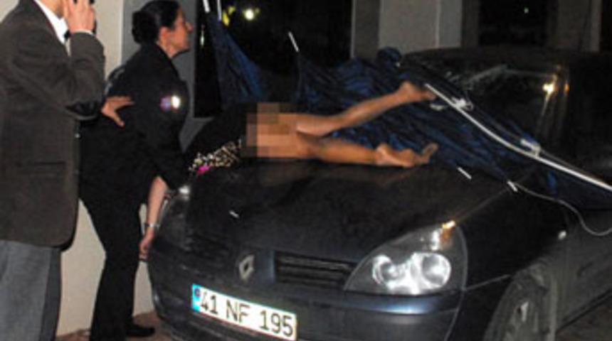 Masada dans ederken 3. kattan d&uuml;şt&uuml;ler