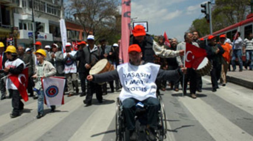 Konya'da 1 Mayıs coşkuyla kutlandı