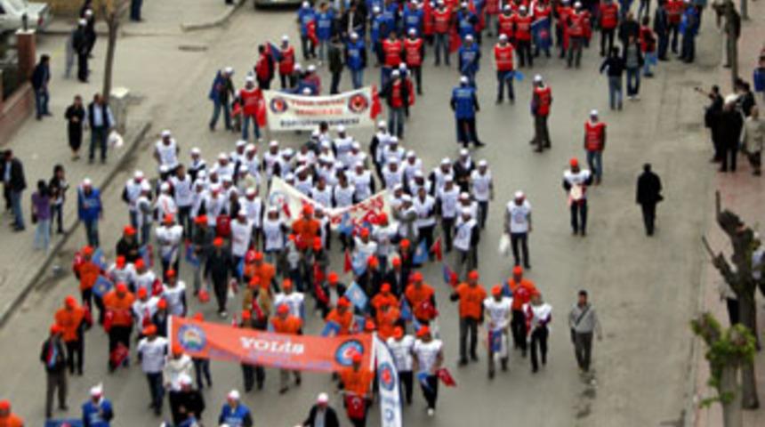 Eskişehir'de 1 Mayıs coşkuyla kutlandı