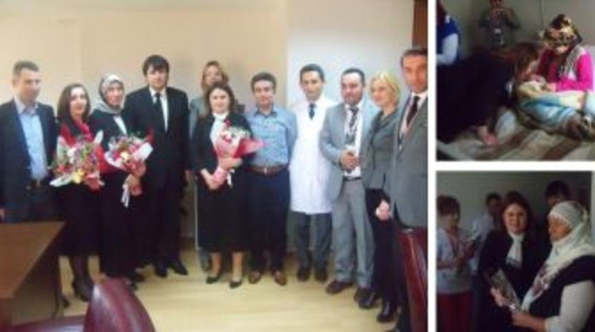 Yüksel'den hastane ziyareti