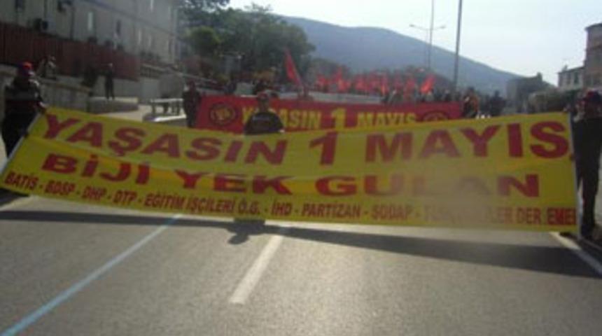 Bursa'da 1 Mayıs coşkuyla kutlandı