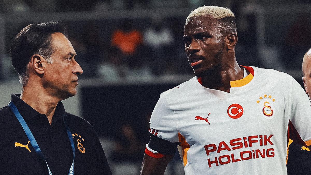 Galatasaray'da Victor Osimhen'den sevindiren tepki! Maç sonunda dikkat çeken anlar - Galatasaray (GS) Haberleri
